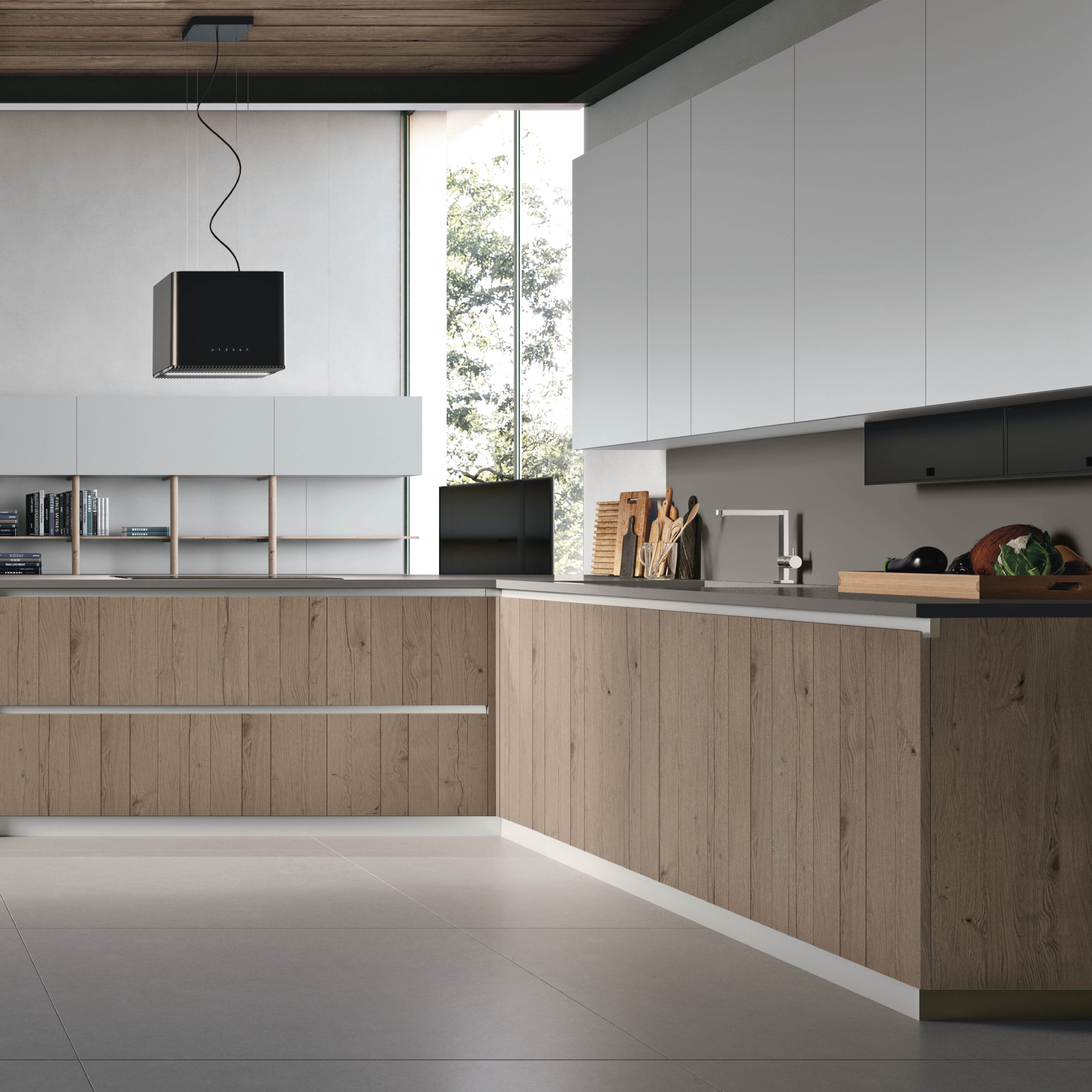 Modern Kitchens NYC - Natural - Maniglia-L2-Scaled-1 - Stosa Cucine

